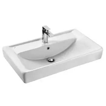 Раковина «Santek» Тигода 80 фарфоровая белая