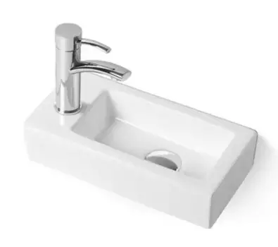 Раковина «Vincea» 37/18 VBS-133L фарфоровая белая левая