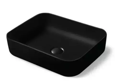 Раковина «Vincea» 50/41 VBS-105MB фарфоровая чёрная