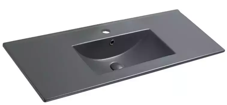 Раковина «Vincea» VBS-13120MA 121/47 антрацит матовая