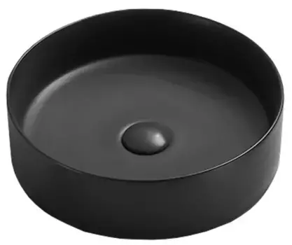 Раковина «Vincea» VBS-216MB 40/40 фарфоровая матовый чёрный