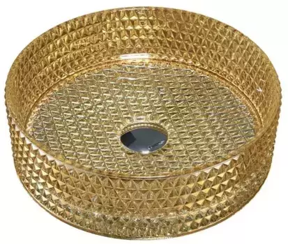 Раковина «Vincea» VBS-5GL05 40/40 стеклянная золото