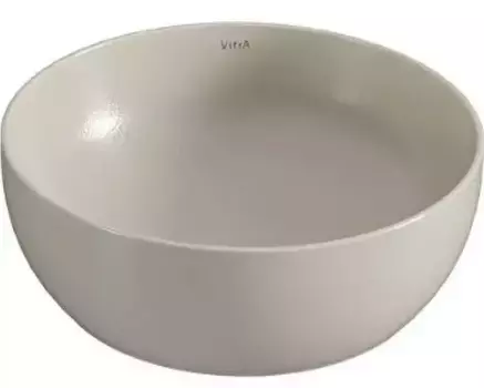 Раковина «Vitra» Outline Recycled 41/41 фарфоровая тауп матовая