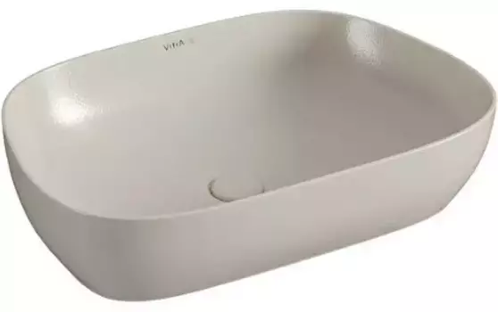 Раковина «Vitra» Outline Recycled 63/42 фарфоровая тауп матовая