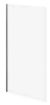 Расширительный профиль «Kerama Marazzi» VE.PRO.195.PD.BLK.M для распашной двери чёрный матовый