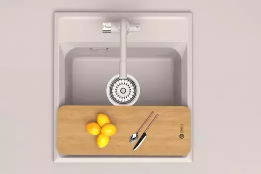 Разделочная доска «Point» Мисти 46 PN3011D на стол светлое дерево