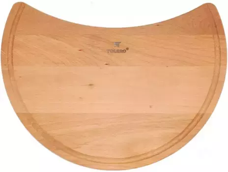 Разделочная доска «Tolero» R-108 на кухонную мойку бук