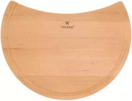 Разделочная доска «Tolero» R-122 на кухонную мойку бук