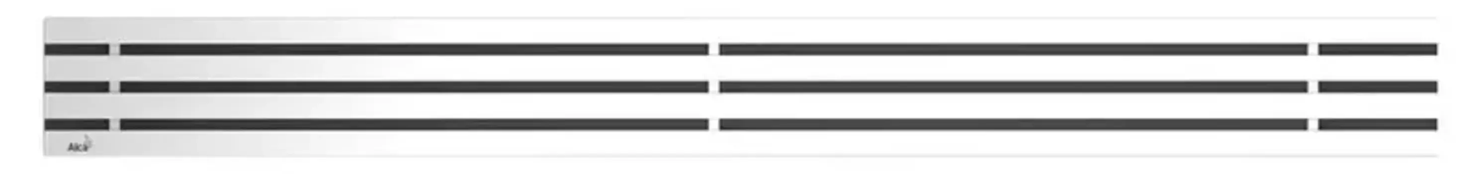 Решетка «AlcaPlast» Gap 550 матовый хром