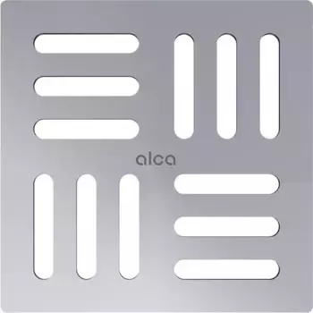 Решётка «AlcaPlast» MPV001-102 нержавеющая сталь