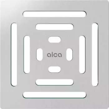 Решётка «AlcaPlast» MPV012-102 нержавеющая сталь