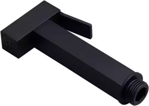 Ручная гигиеническая лейка «Allen Brau» Infinity 5.21A05-31 чёрная матовая