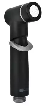 Ручная гигиеническая лейка «Lemark» LM8140BL чёрная