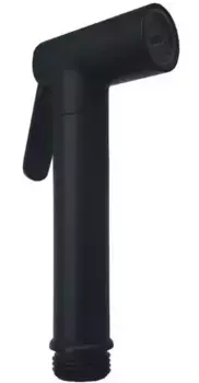 Ручная гигиеническая лейка «Paffoni» Tweet Round ZDOC120NO чёрная матовая