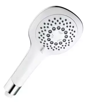 Ручная лейка «Lemark» LM0815C хром/белая