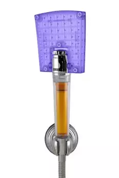 Ручная лейка «Sonaki» Waffle витаминная голубая