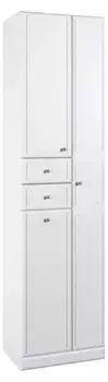 Шкаф «Aqwella» Барселона 50 с корзиной белый