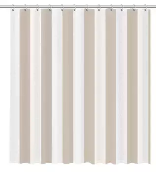 Штора для ванной «Fixsen» Vafel FX-5020A 180/200 бежевая