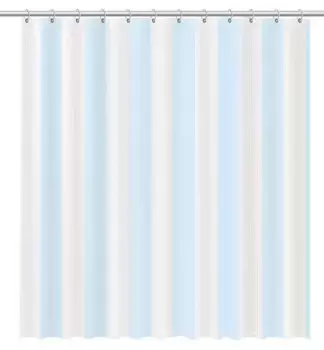 Штора для ванной «Fixsen» Vafel FX-5020C 180/200 голубая