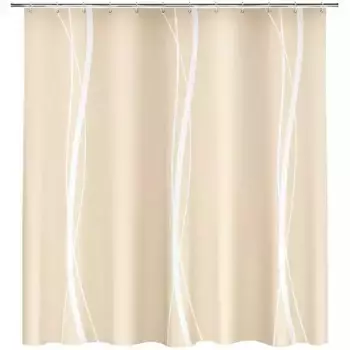 Штора для ванной «Fora» Line FOR-LN202 180/180 бежевая