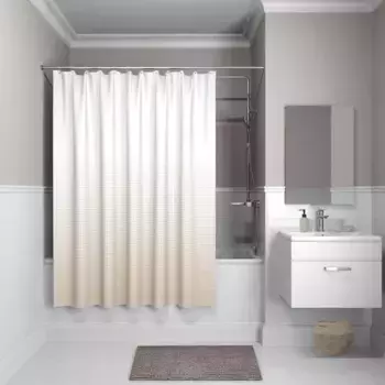 Штора для ванной «Iddis» Basic B02P218i11 180/200 бежевая