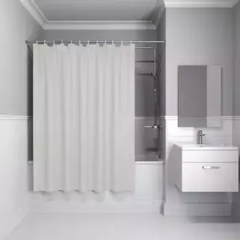 Штора для ванной «Iddis» Basic BL02P24i11 240/200 бежевая