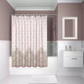 Штора для ванной «Iddis» Decor D08P218i11 180/200 бежевая