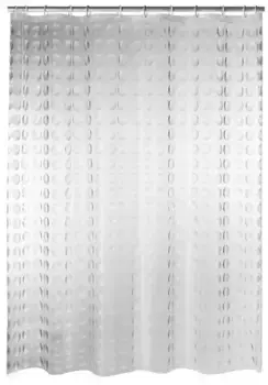 Штора для ванной «Ridder» Loupe 35997 240/180 полупрозрачная