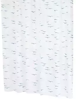 Штора для ванной «Ridder» Sylt 32413 240/180 белая/голубая