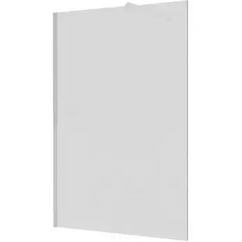 Шторка на ванну стеклянная «Grossman» GR-103 120/140 прозрачная/хром универсальная