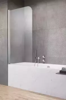 Шторка на ванну стеклянная «Radaway» Eos PNJ I 70/150 прозрачная/хром левая