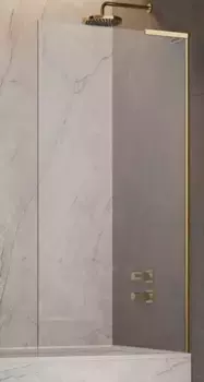 Шторка на ванну стеклянная «Radaway» Modo SL PNJ II 60/150 прозрачная/золото правая