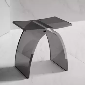 Сиденье «Abber» Kristall AT1739Onyx полиэфирная смола чёрное