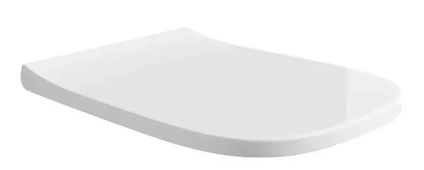 Сиденье для унитаза «Alice» Wunder MC4501S дюропласт с микролифтом белое глянцевое