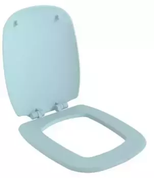 Сиденье для унитаза «Ambassador» Diamond 122T20801 дюропласт с микролифтом голубой матовый