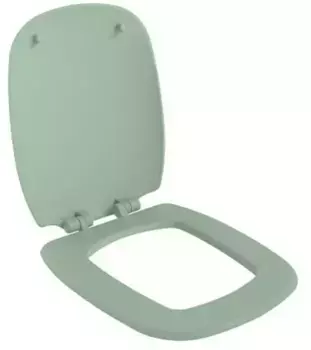 Сиденье для унитаза «Ambassador» Diamond 122T21001 дюропласт с микролифтом мятное матовое