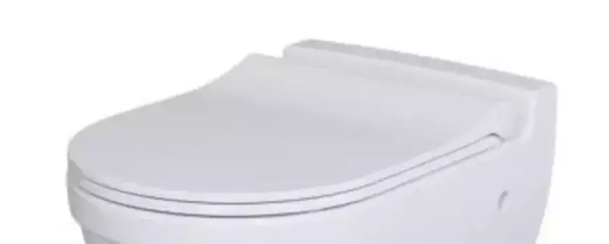 Сиденье для унитаза «Ambassador» Nord 132T20001S ультратонкое дюропласт с микролифтом белое