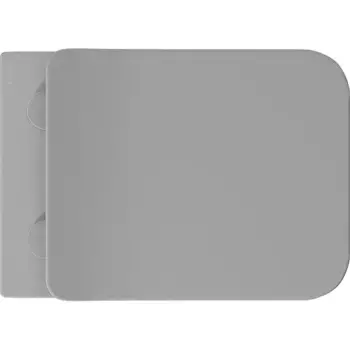 Сиденье для унитаза «Aqueduto» Macio MAC0430 ультратонкое дюропласт с микролифтом серое матовое