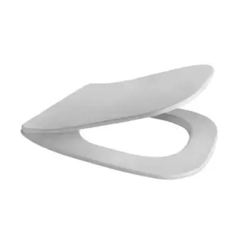 Сиденье для унитаза «Berges Wasserhaus» Gap Slim SO 013003 антибактериальное покрытие, ультратонкое дюропласт с микролифтом белое