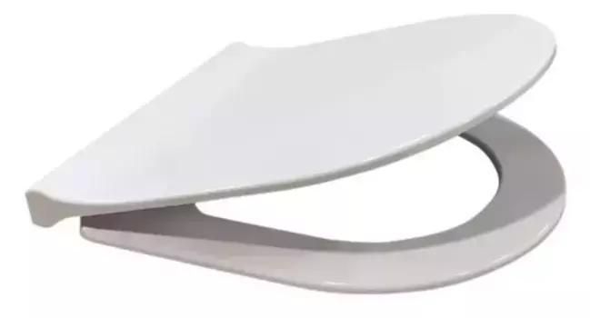 Сиденье для унитаза «Berges Wasserhaus» Okus Slim SO 019603 ультратонкое дюропласт с микролифтом белое