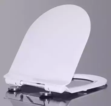 Сиденье для унитаза «Esbano» Gardena ZAESUPGARDW2111 ультратонкое дюропласт с микролифтом белое