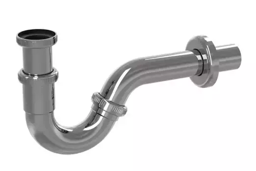 Сифон для биде «AlcaPlast» A45G хром