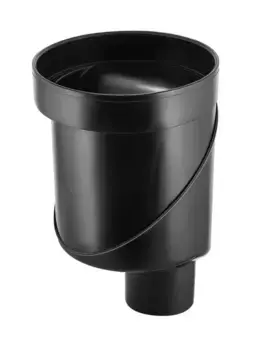 Сифон для душевого лотка «Berges Wasserhaus» 099001 D50 S-образный, самопромывный 099001 чёрный