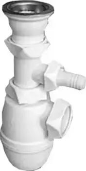 Сифон для кухонной мойки «Franke» сифон 112.0443.223 с выпуском белый