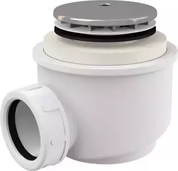 Сифон для поддона «AlcaPlast» A47CR-50 хром