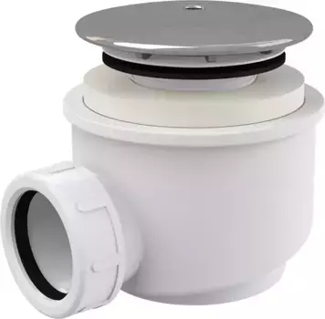 Сифон для поддона «AlcaPlast» A47CR-60 хром