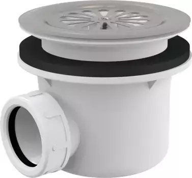 Сифон для поддона «AlcaPlast» A48 хром