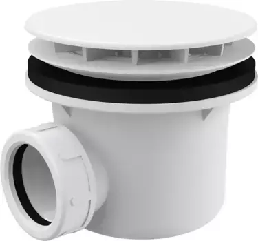 Сифон для поддона «AlcaPlast» A49B белый