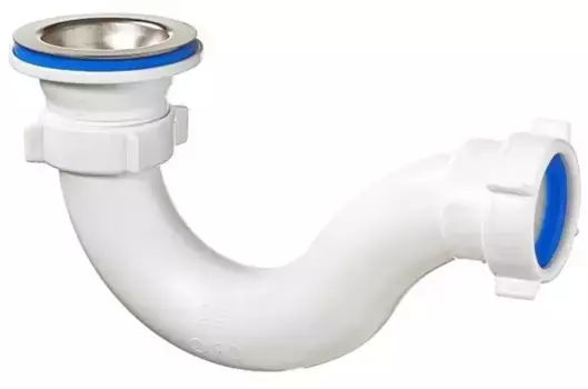 Сифон для поддона «Orio» А-4258 1 1/2"x50/40 нержавеющая сталь без крышки