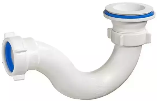 Сифон для поддона «Orio» А-7258 1 1/2"x50/40 белый без крышки